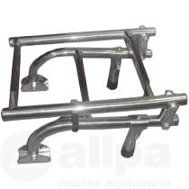 Allpa Badeleiter 3+3 Stufen Länge 131,5 Cm