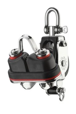 Sprenger S-Block Großschotblock 1 Rolle Hundsfott Wirbel Nadellager 8 Mm