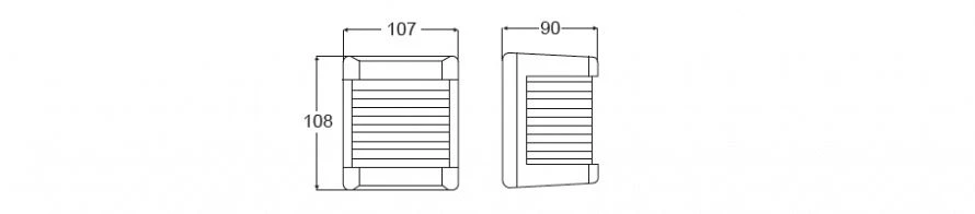 Hella Marine Steuerbordlaterne 2 Sm Mit BSH Zulassung Serie 2984 Schwarz 4 Hella Marine Steuerbordlaterne 2 Sm Mit BSH Zulassung Serie 2984 Schwarz – Bild 2