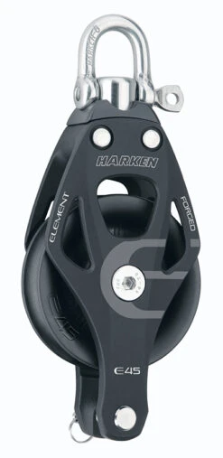 Harken Element Block 45 Mm Einfach Mit Wirbel Und Hundsfott