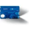 Victorinox Swiss Card Lite Blau Transparent