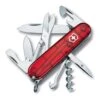 Victorinox Taschenmesser Climber Rot Transparent -Boot Welt 8874472243230 SAK 1 3703 T S1 66111 eps 1