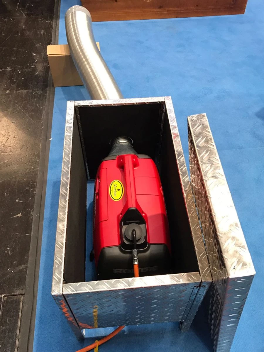 Abgas Und Abluftsystem Für Original HONDA EU20i 4 Abgas Und Abluftsystem Für Original HONDA EU20i – Bild 2