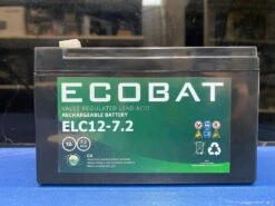 ECOBAT AGM Akku 12V / 7,2 AH