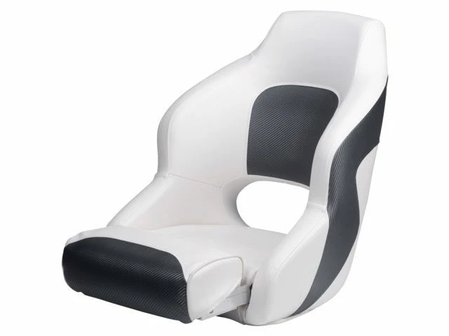 Talamex Bootsstuhl Captain Deluxe Grau/weiß 6 Talamex Bootsstuhl Captain Deluxe Grau/weiß – Bild 4