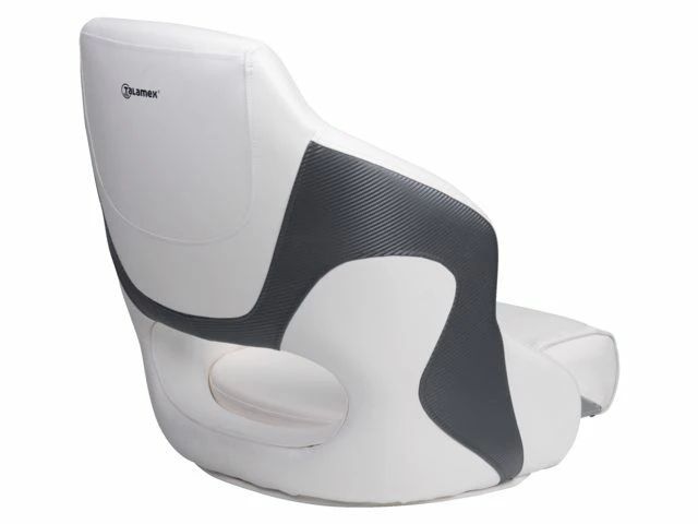 Talamex Bootsstuhl Captain Deluxe Grau/weiß 7 Talamex Bootsstuhl Captain Deluxe Grau/weiß – Bild 5