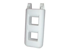 Talamex Treppenfender Weiß 2 Stufig