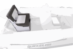 Quicksilver FCT550 1 Personen-Sitzbank Weiß