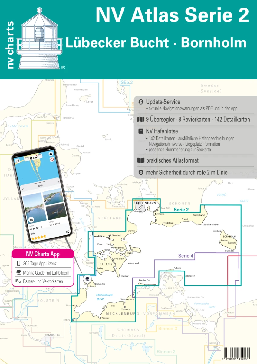 Nautische Veröffentlichung Serie 2, Lübecker Bucht - Bornholm 2023 3 Nautische Veröffentlichung Serie 2, Lübecker Bucht - Bornholm 2023