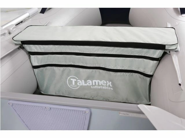 Talamex Sitz-Tasche Mit Kissen Grau 105x20cm 3 Talamex Sitz-Tasche Mit Kissen Grau 105x20cm