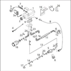 Webasto Air Top 2000 STC D 12V Marine-Heizung 7 Webasto Air Top 2000 STC D 12V Marine-Heizung -Boot Welt Webasto 2000 1