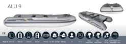 ZAR Mini ALU 9 Schlauchboot -Boot Welt ZARminiALU9n