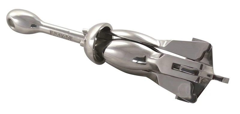 Marinetech Klappdraggen, Hochglanzpoliert A4 2,5kg 3 Marinetech Klappdraggen, Hochglanzpoliert A4 2,5kg