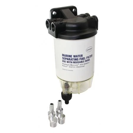 Lindemann Treibstofffilter / Wasserabscheider Aluminium 3 Lindemann Treibstofffilter / Wasserabscheider Aluminium