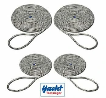 Seilflechter Festmacherset Taifun 12 Mm 4 Stück 3 Seilflechter Festmacherset Taifun 12 Mm 4 Stück