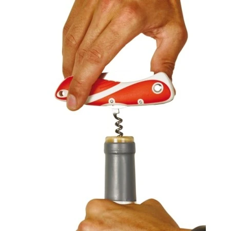 Wichard AQUATERRA Messer Mit Glatter Klinge Und Korkenzieher Rot 4 Wichard AQUATERRA Messer Mit Glatter Klinge Und Korkenzieher Rot – Bild 2