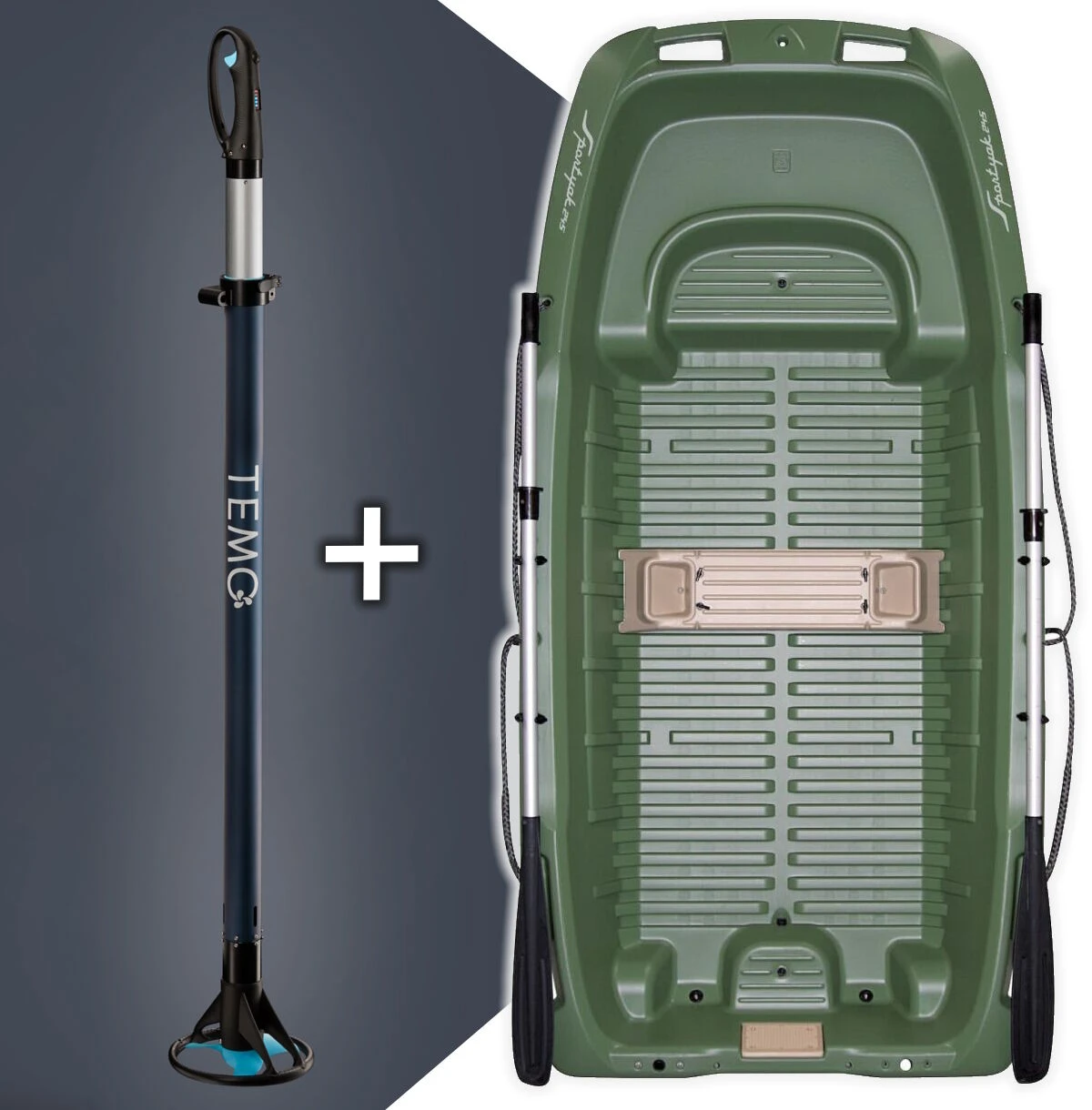 TAHE Sportyak 245 Grün Inkl. TEMO 450 Elektromotor 3 TAHE Sportyak 245 Grün Inkl. TEMO 450 Elektromotor